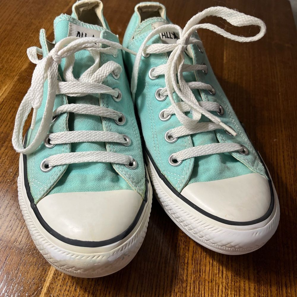 Light Blue Converse